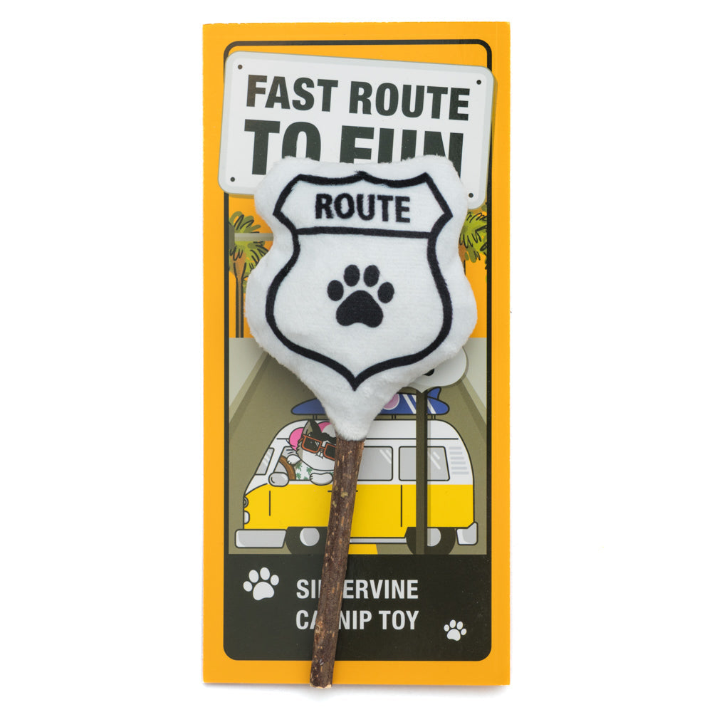 Fast Route To Fun Silvervine Catnip Toy