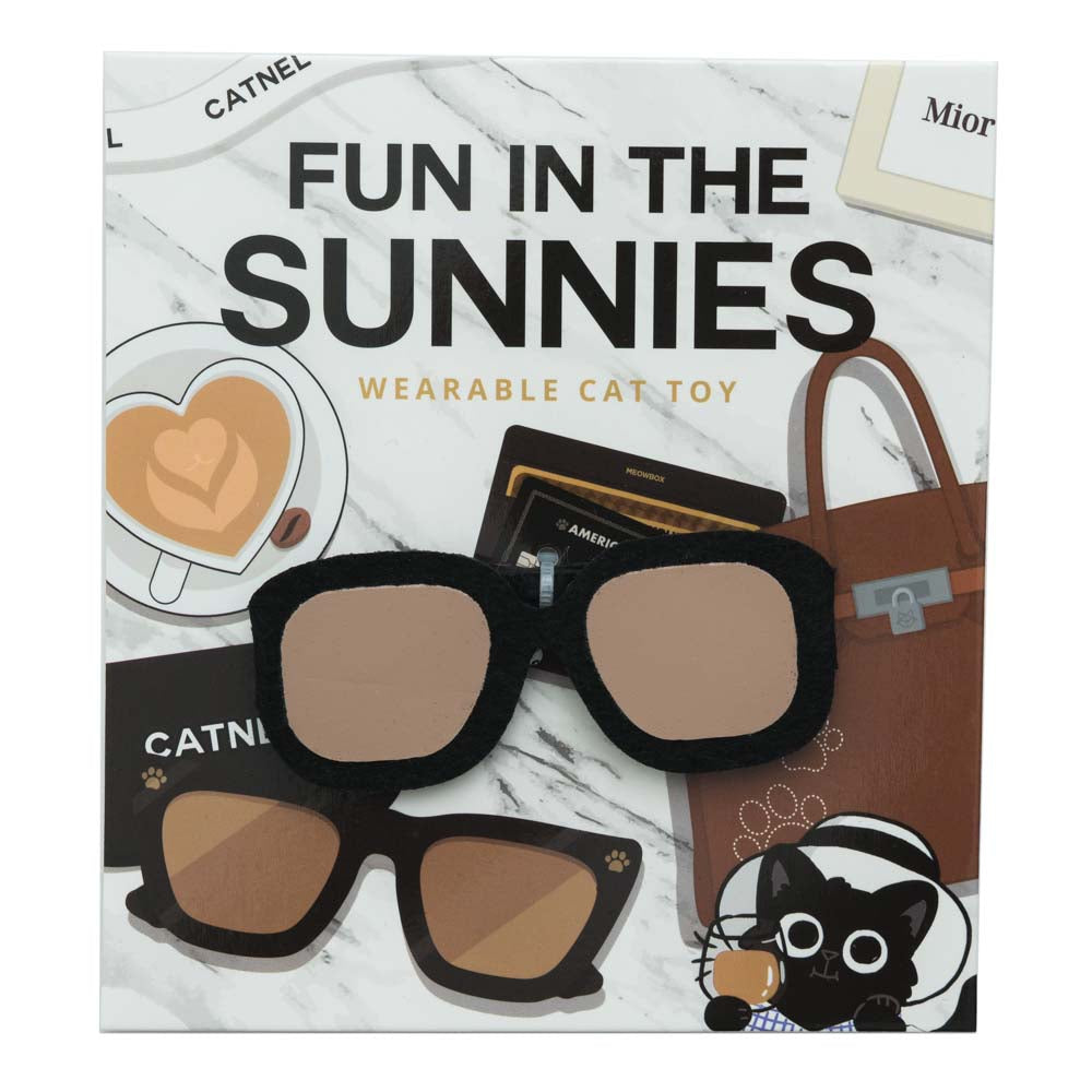 Fun in the Sunnies wearable cat toy