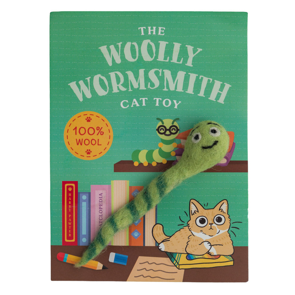 The Woolly Wormsmith cat toy