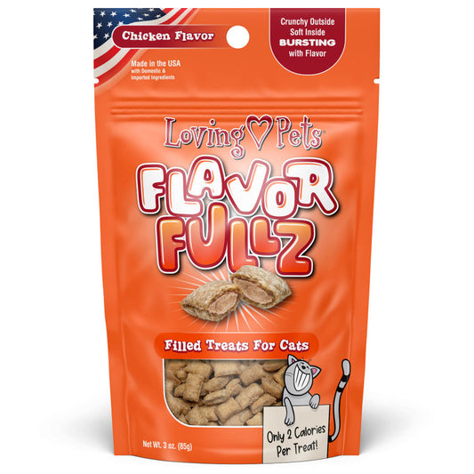 Loving Pets Flavorfullz Cat Treats Chicken Flavor