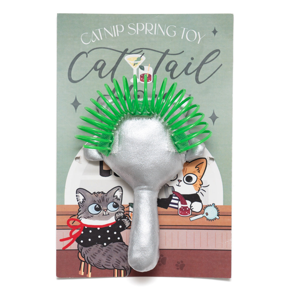 Cat Tail Hour Hawthorne strainer toy and spring two pack