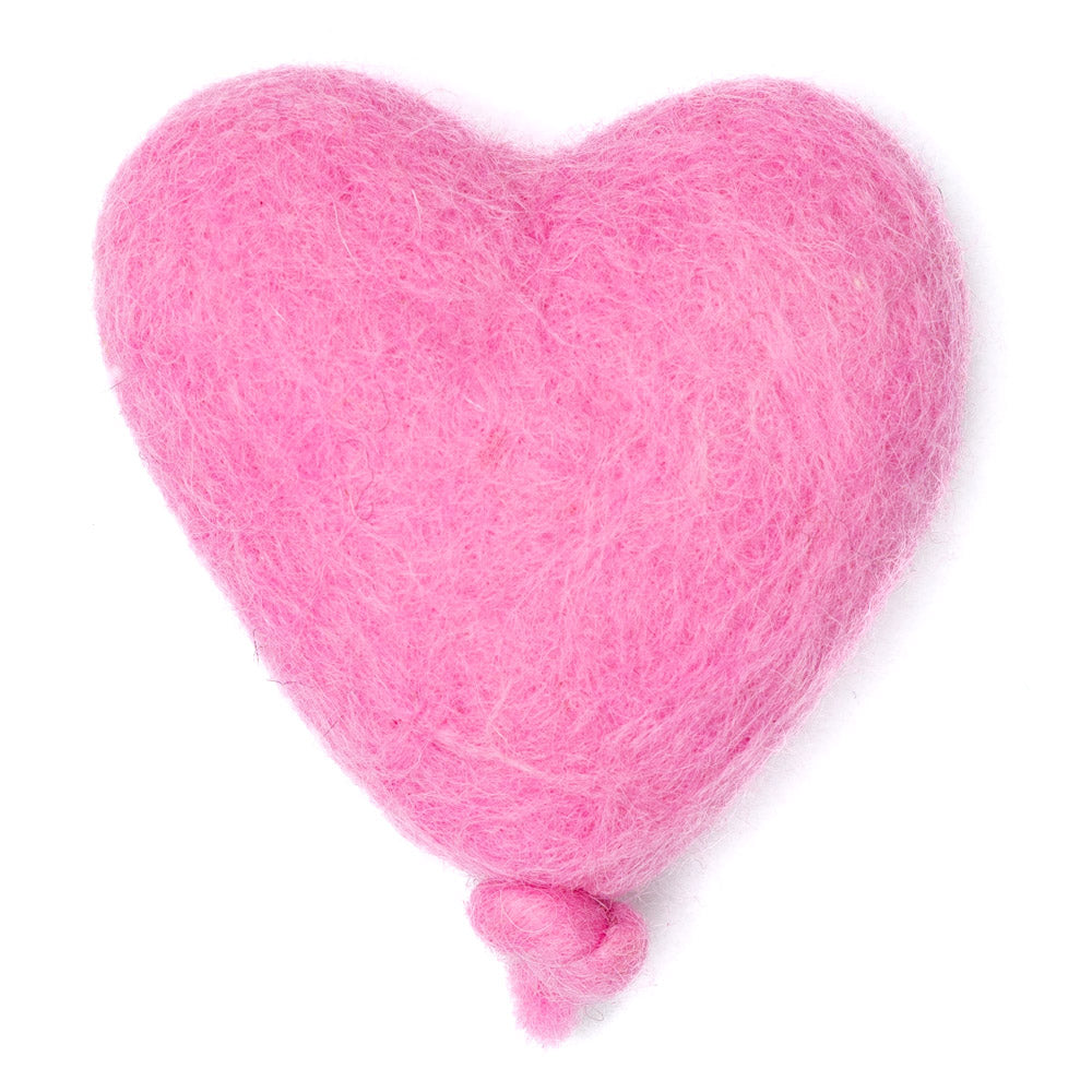 Wool You Marry Me Heart toy by Le Sharma