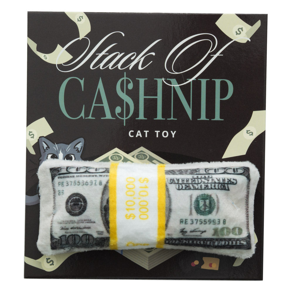 Stack of Cashnip cat toy