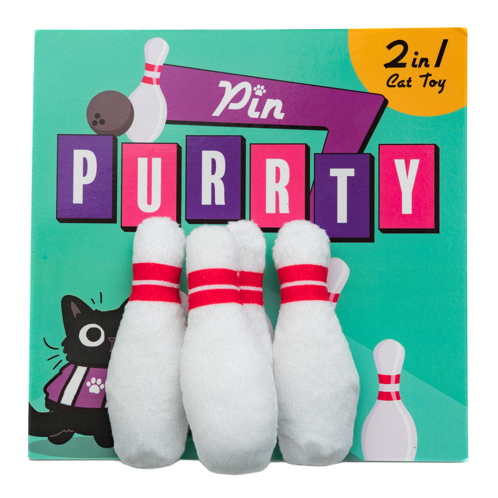 Pin Purrty Cat Toy
