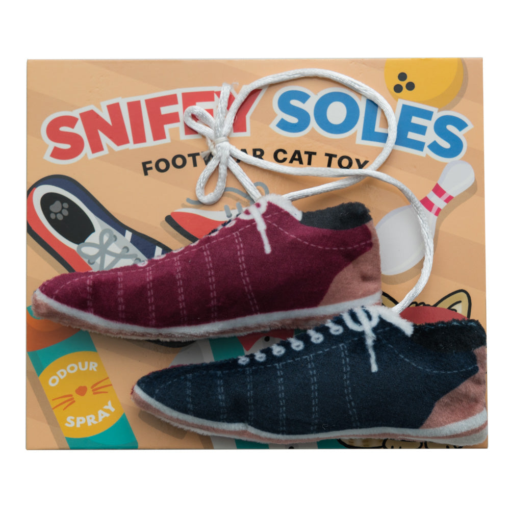 Sniffy Soles - Cat shoes toy