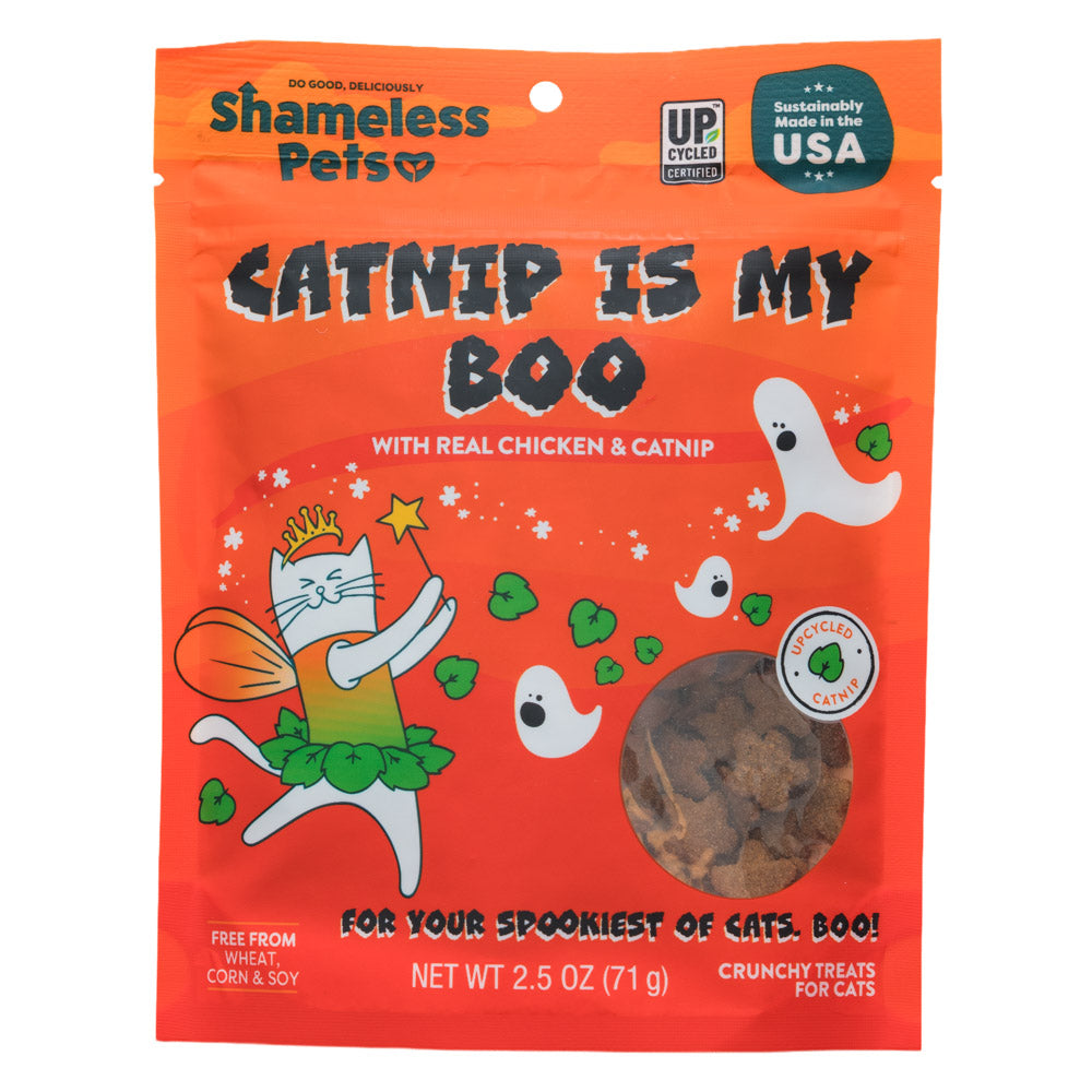 Shameless Treat Catnip is my Boo