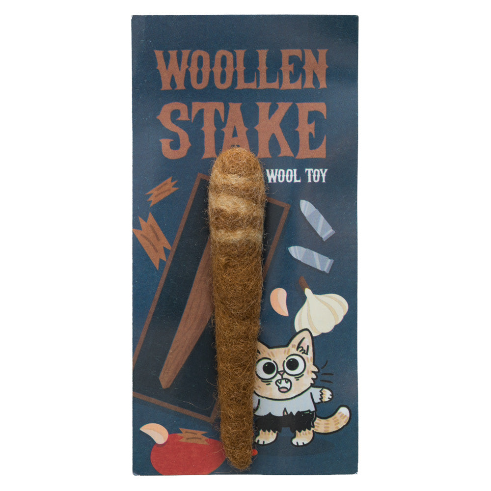 Woollen Stake cat toy