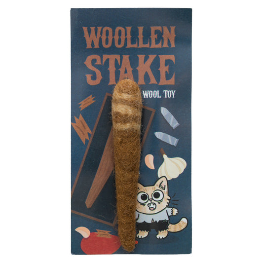 Woollen Stake cat toy
