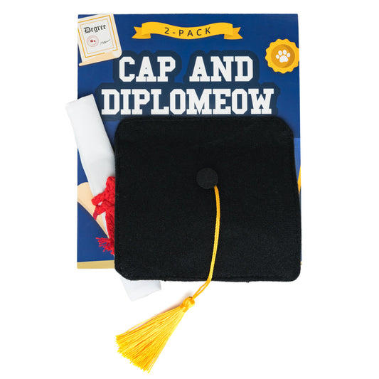 Cap and Diplomeow 2-pack