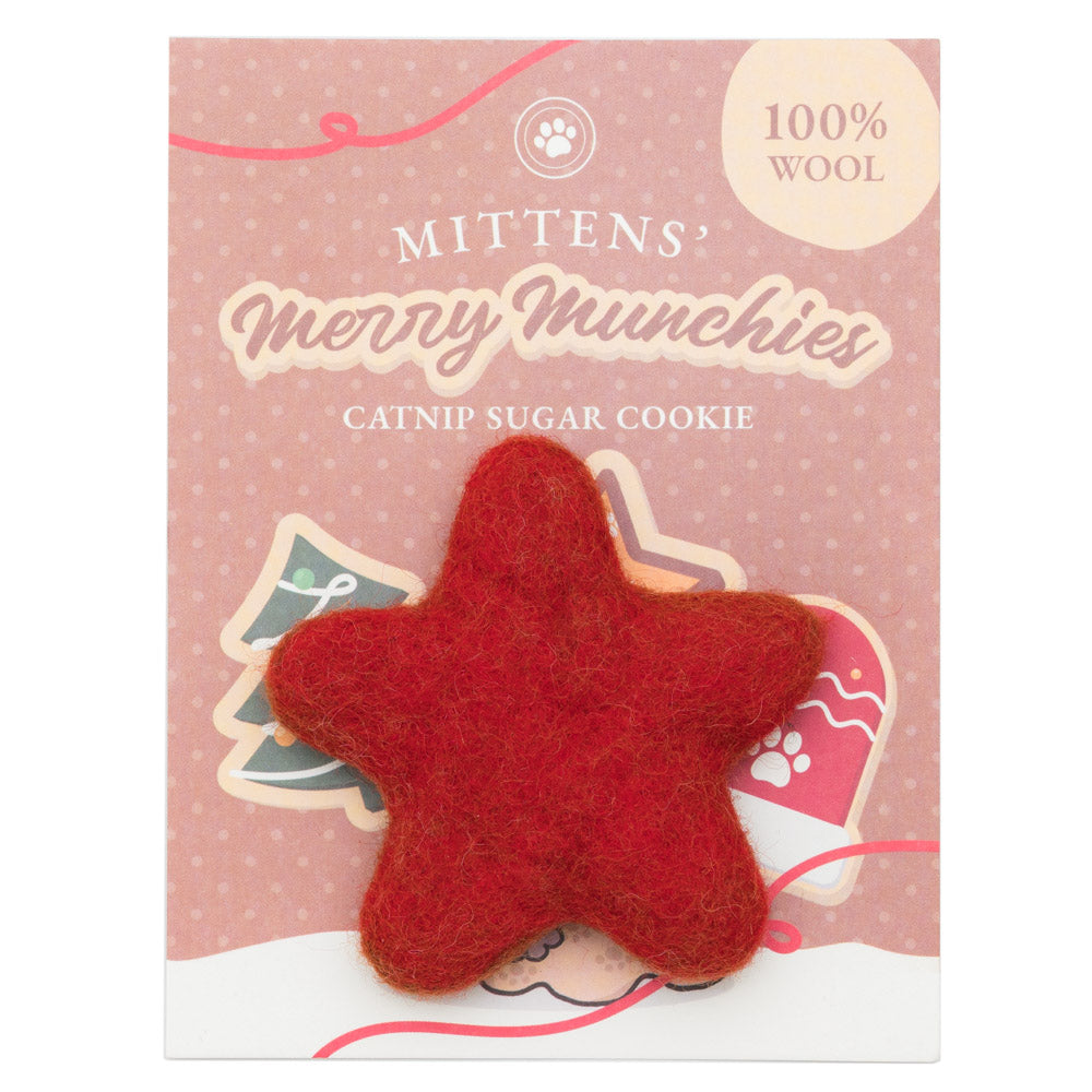 Mittens’ Merry Munchies wool toy