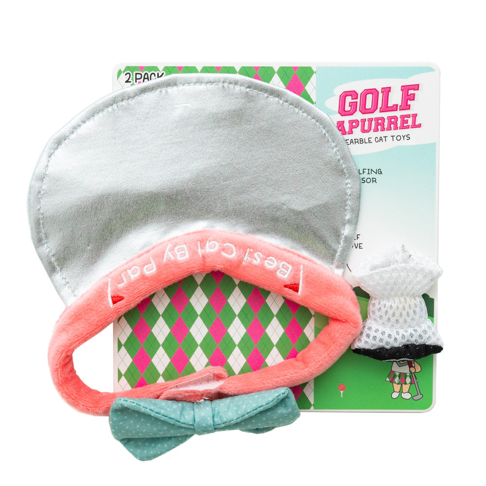 Golf Apurrel Visor and glove set