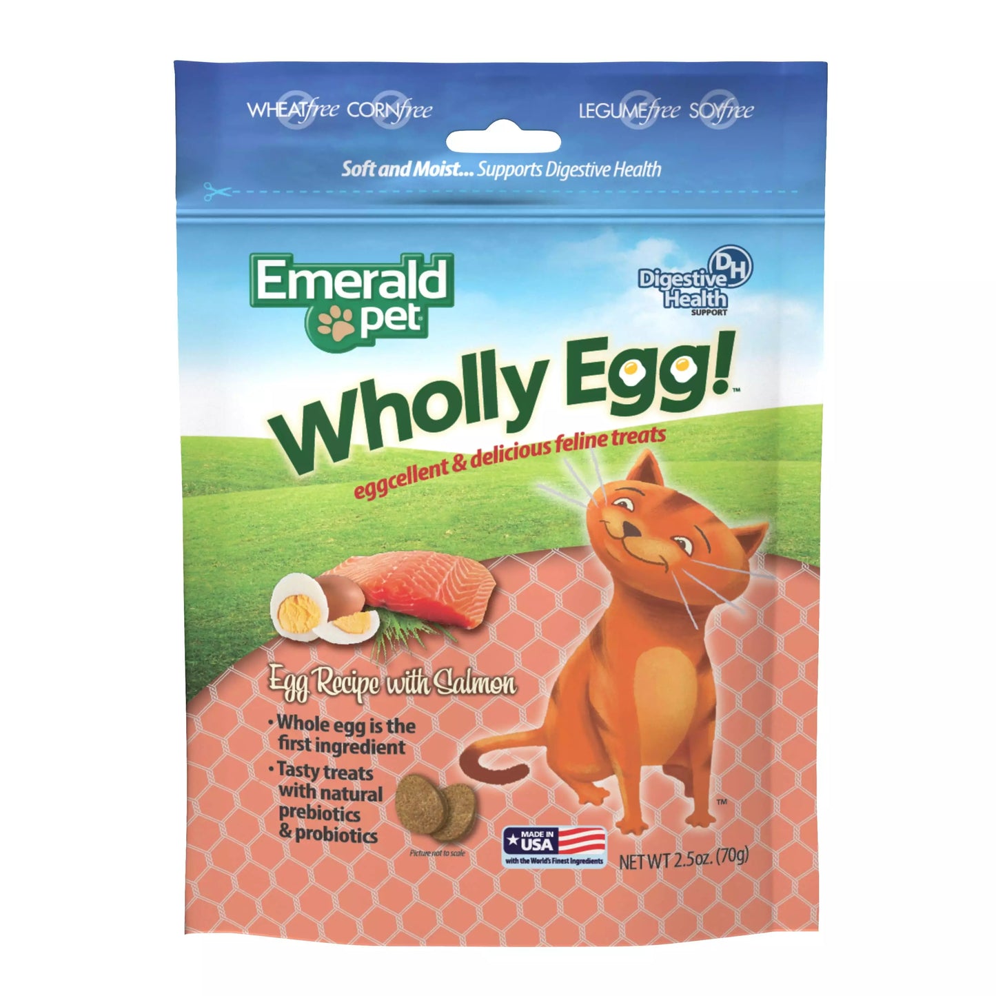 Emerald Pet Wholly Egg Salmon Treats