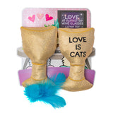 Love at Purrst Sip Wine Glass toy