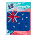 Wool Australian Flag toy by Le Sharma