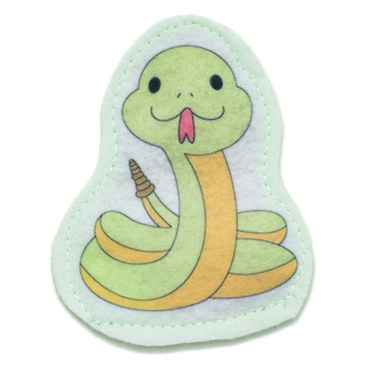 Ssslithpurring Sssnake cat toy