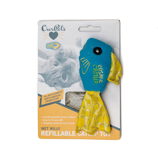 Wet Willy Refillable Catnip Toy
